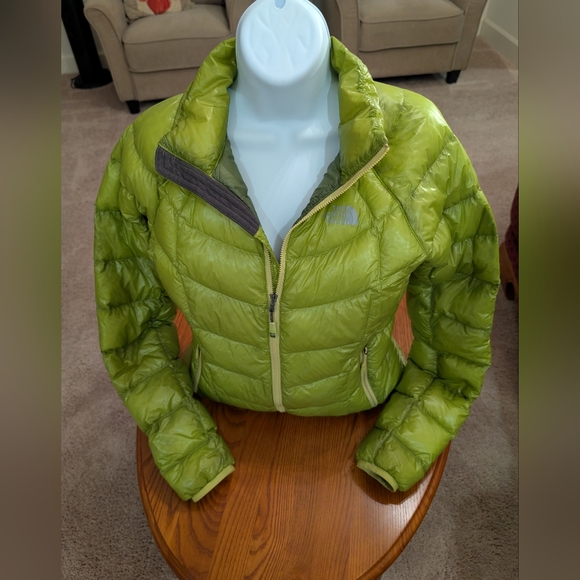 The North Face Jackets & Blazers - The North Face Summit Series lime green puffer jacket, size S